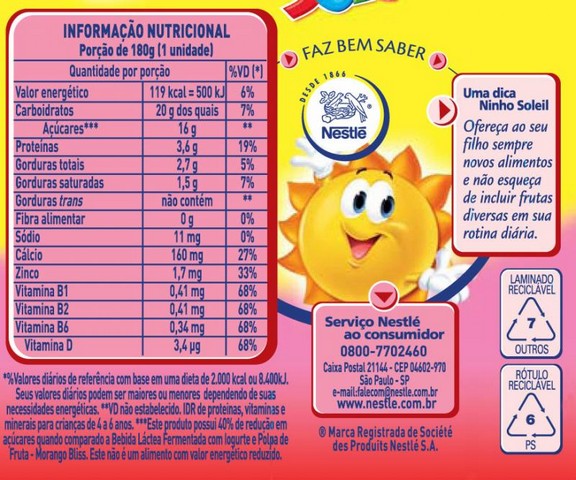 Rotulagem nutricional preço